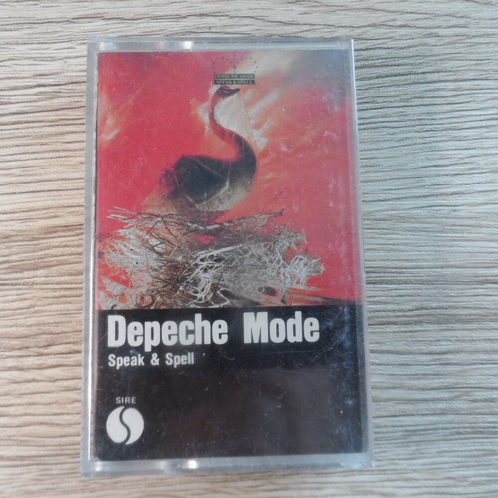 1981 Depeche Mode "Speak & Spell" Cassette Tape
